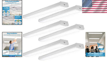 Load image into Gallery viewer, Sunco 6 Pack LED Garage Ceiling Lights - Linkable &amp; Bright 3500 Lumen Fixtures