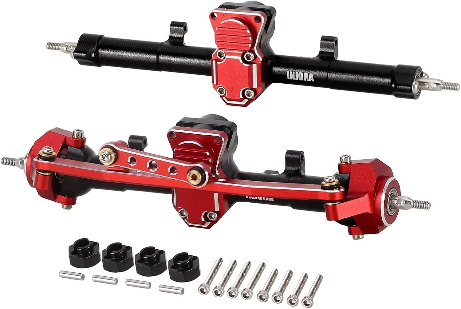 +4mm Extended RC Axles Set for Bronco, Gladiator, Deadbolt - Enhanced Stability