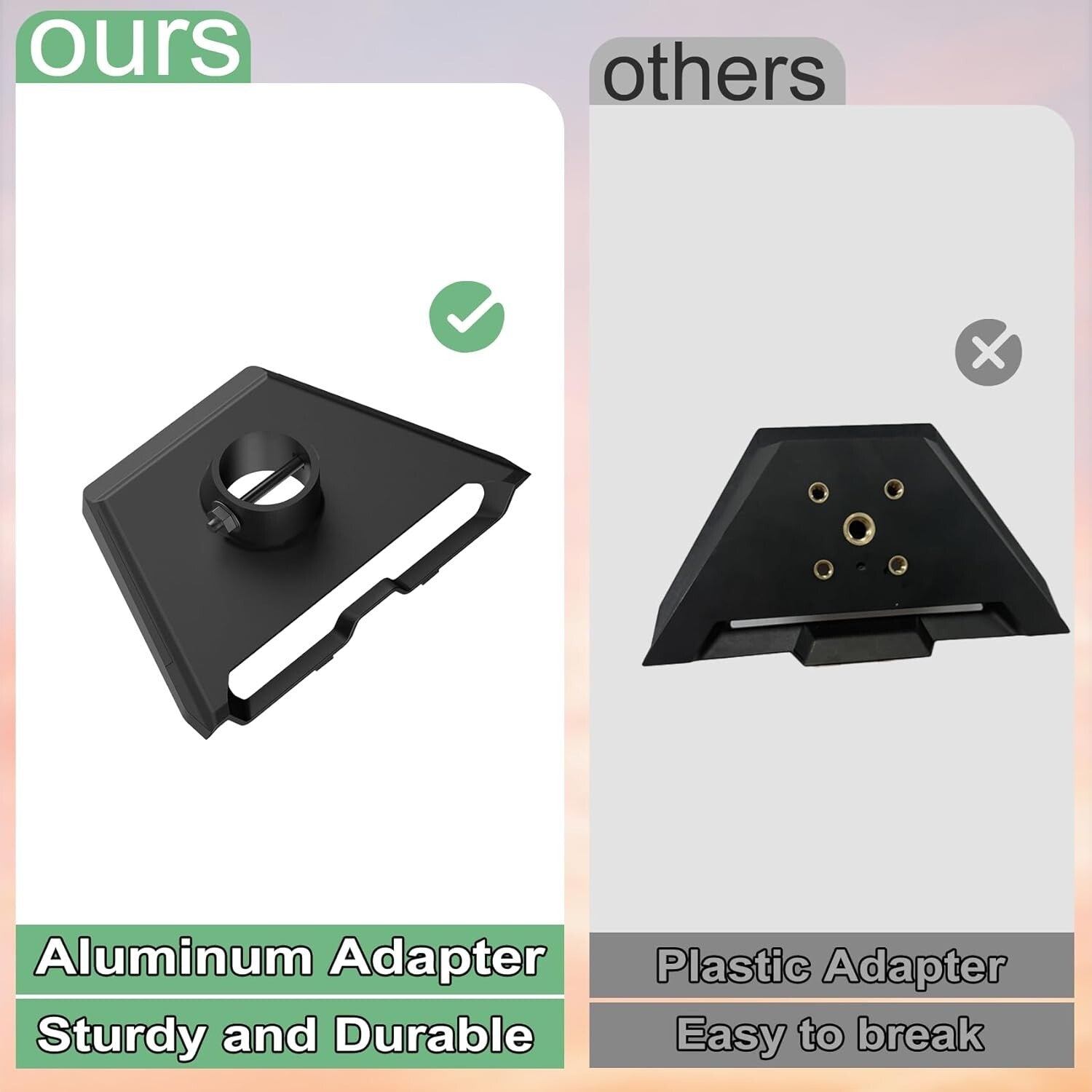 Aluminum Adjustable Mount for Starlink V3 - Easy Installation & Accessories