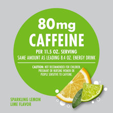 Load image into Gallery viewer, Energetic 6-Pack V8 +SPARKLING Lemon Lime - Non-GMO Fruit Juice Drinks