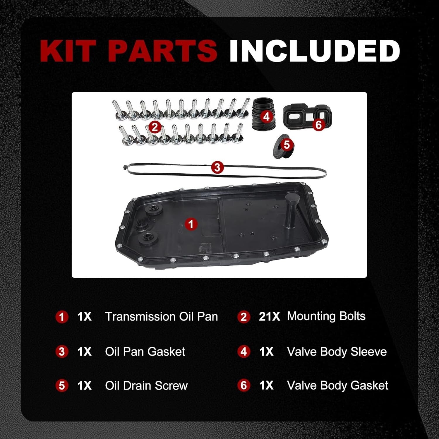 BMW 6HP26 Gasket & Bolts - Trusted Replacement with 12-Month Warranty