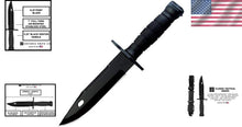 Load image into Gallery viewer, Durable M9 Bayonet and Scabbard - Ambidextrous Tactical Survival Tool
