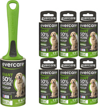 Load image into Gallery viewer, Eco-Friendly Giant Pet Roller 6-Pack REFILLS in Dark Green - Easy Hair Removal