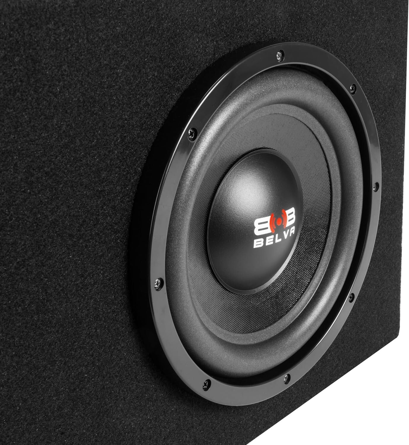 Ultimate 10" Angled Subwoofer Enclosure with 600W Power for Vehicle Bass Lovers