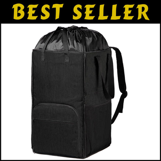 Sturdy Laundry Backpack with Expandable Capacity - Perfect for College Life