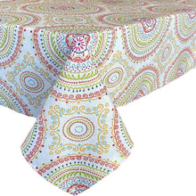Load image into Gallery viewer, Modern Geometric 60” x 120” Tablecloth - Stylish for Indoor and Outdoor Use