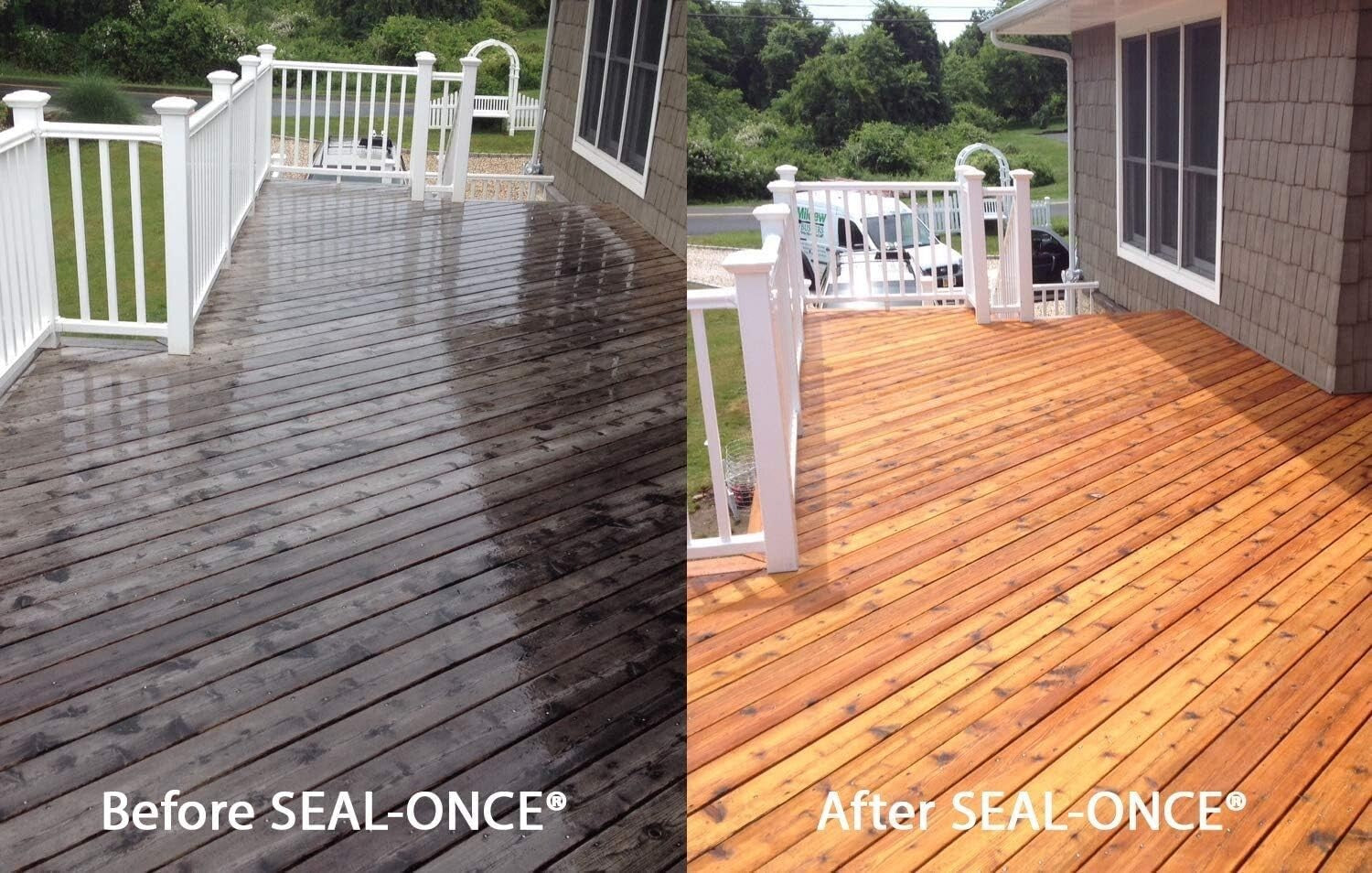 1 Gallon Premium Polyurethane Wood Sealer in Bronze Cedar - Gloss & Matte Finish