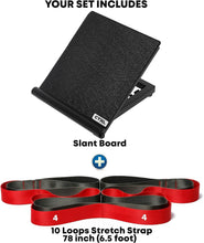 Load image into Gallery viewer, Compact Stretching Strap with Free Guide - Perfect for Yoga &amp; Physical Therapy