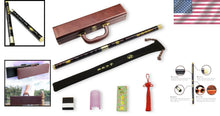 Load image into Gallery viewer, Traditional D Key Dizi Flute Made from Professional Rosewood - Includes Glue
