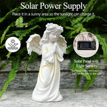 Load image into Gallery viewer, Solar Angel Garden Statue - Waterproof Praying Angel Figurine for Outdoor Decor