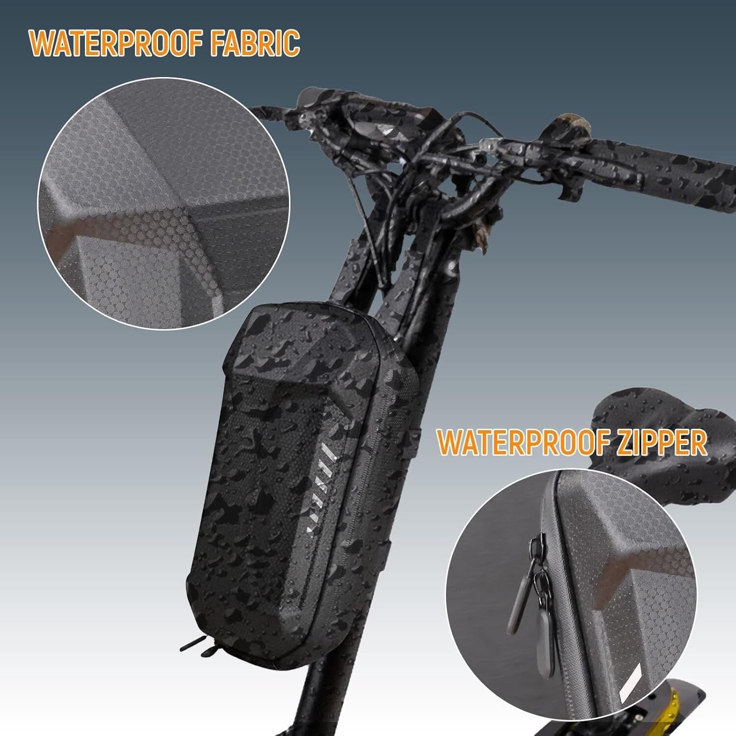 Alloy Electric Scooter Lock with Waterproof Bag – Stylish & Secure Accessories