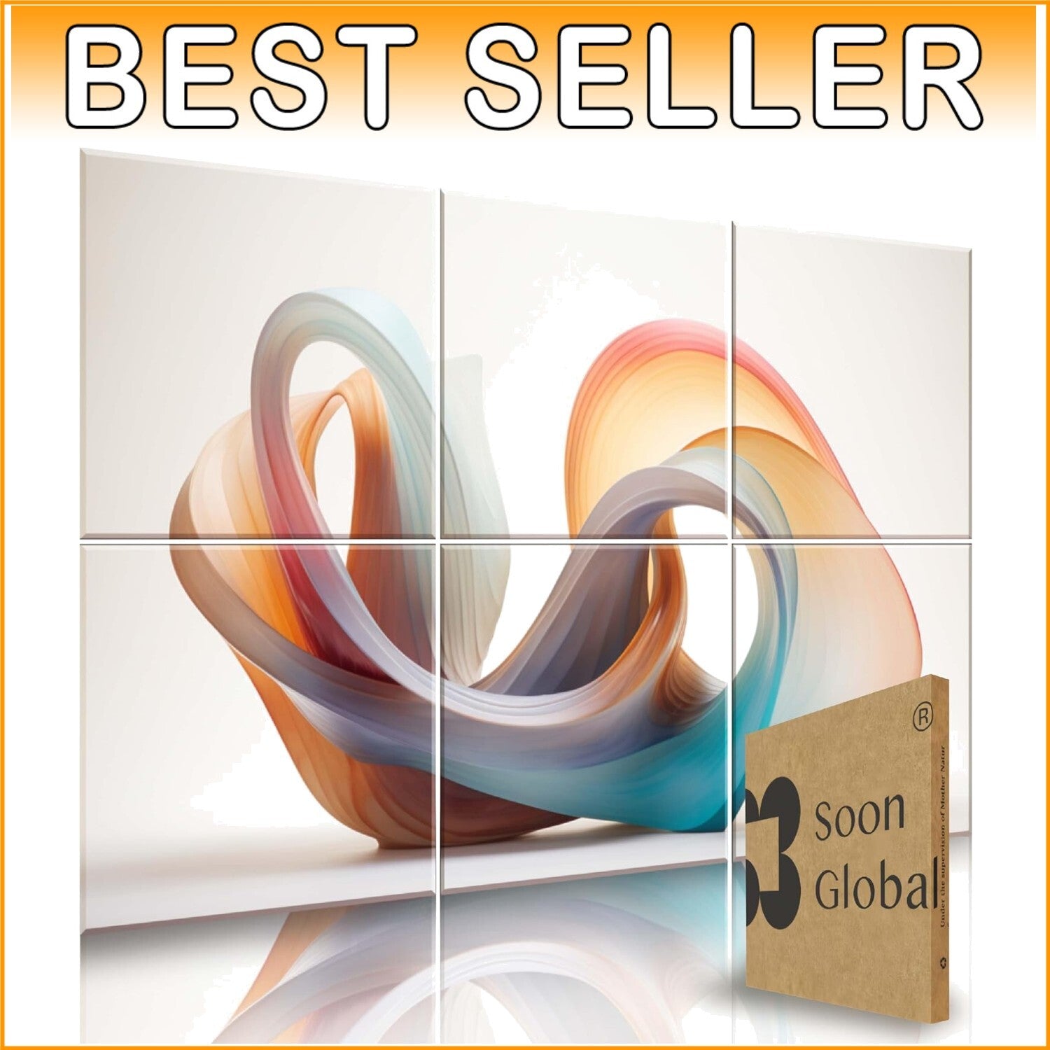 Decorative Acoustic Wall Panels, Artful Sound Absorbing Panels 72 X 48 Inches