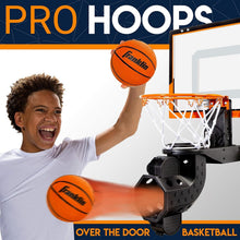 Load image into Gallery viewer, Pro-Style Mini Basketball Hoop for Door: Quick Ball Return &amp; Foam Balls Included