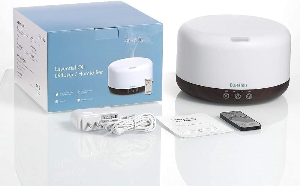 Large Capacity Humidifier and Aroma Diffuser with Auto Shut-Off - Gift Idea