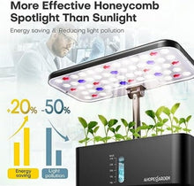 Load image into Gallery viewer, LED Hydroponic 10-Pod Plant Germination Kit - Family-Friendly Indoor Grower