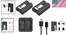 Load image into Gallery viewer, Compact Charging Station with 2 Lithium-Ion Batteries Compatible with Ring 2 &amp; 3
