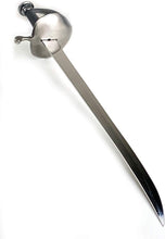 Load image into Gallery viewer, Gunmetal Hilt Pirate Cutlass - 30" Collectible Sword for Cosplay &amp; Display