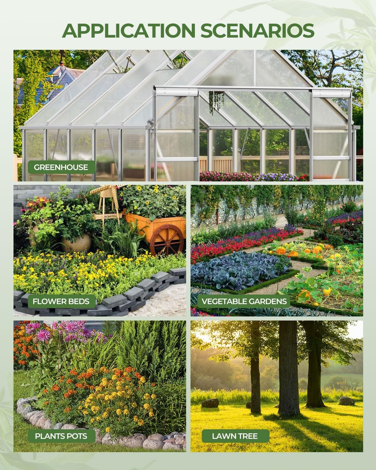 Flexible Modular 230FT Drip Irrigation & Misting System for Garden & Hydroponics