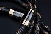 Load image into Gallery viewer, High-Purity Copper Speaker Cable 4.9ft with Gold-Plated Banana &amp; Spade Plugs