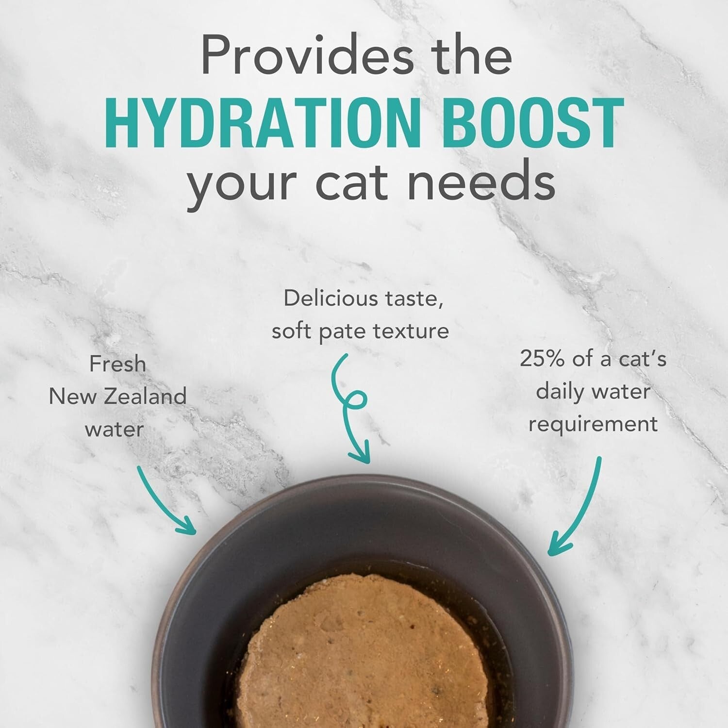 Delicious Beef & Hoki Pate for Cats - 12 Pack of 6 oz, Made in New Zealand