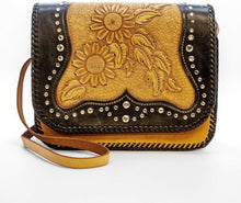 Load image into Gallery viewer, 4-6 Oz Veg Tan Cowhide Double Shoulder Leather - Ideal for Artisans and Crafters