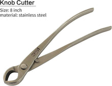 Load image into Gallery viewer, 4-Piece Stainless Steel Bonsai Tool Set - Concave Cutter &amp; Scissors Included