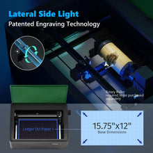 Load image into Gallery viewer, Precision 10W Laser Cutter with Air Assist - Ideal for Wood, Metal, Acrylic