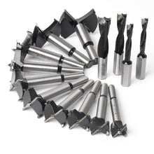 Load image into Gallery viewer, Precision Carbide Forstner Bit Set, 14 Pieces for Clean and Accurate Wood Holes