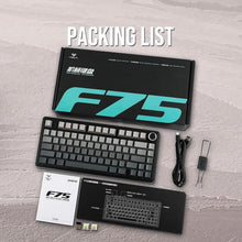 Load image into Gallery viewer, Ultra-Responsive RGB Mechanical Keyboard - 75% Wireless with Low-Latency Design