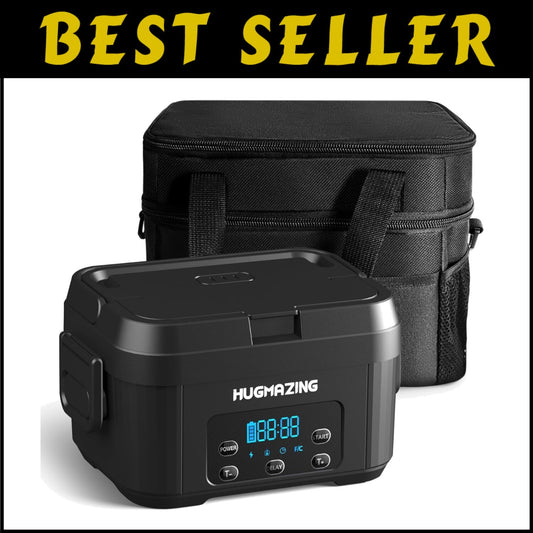 1100ML Cordless Electric Lunch Box - Ideal for Office, Outdoor, and Road Meals