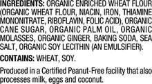 Load image into Gallery viewer, Deliciously Crunchy Ginger Snap Cookies - Perfect Organic Snack for All Ages