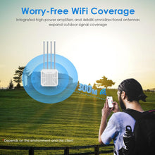 Load image into Gallery viewer, Durable AX3000 Outdoor WiFi 6 Extender - Seamless Roaming &amp; Mesh Compatibility