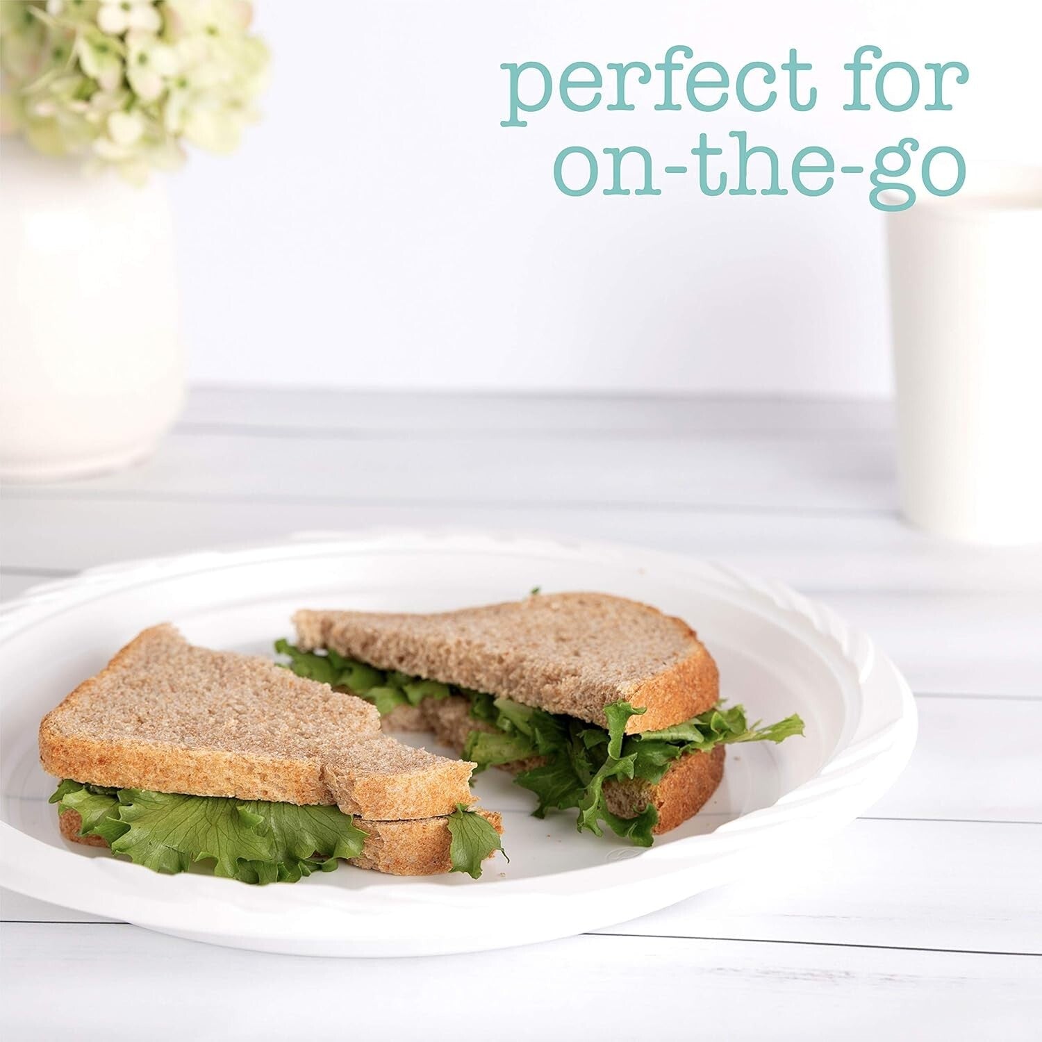 Elegant Bulk Pack of 400 Disposable 10-Inch Plastic Plates for All Occasions