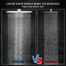 Load image into Gallery viewer, Adjustable 11.8 Inch Rain Showerhead Combo with 6 Spray Modes &amp; Anti-Leak Design