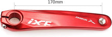Load image into Gallery viewer, 170mm Aluminum Alloy Bike Crank Arm Set with Bottom Bracket &amp; Chainring Bolts