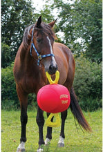 Load image into Gallery viewer, 14" Jolly Tug Toy for Horses - Bright Blue, Machine Washable, All Breeds