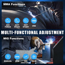 Load image into Gallery viewer, Lightweight 200A MIG Welder Dual Voltage - Powerful 4-in-1 Welding Solution