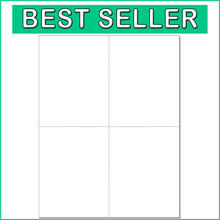 Load image into Gallery viewer, High-Quality 8-1/2" x 11" Postcards - 1000 Matte Finish Cards for All Printers