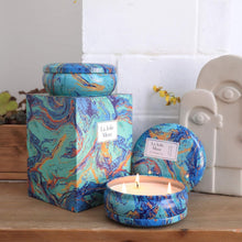 Load image into Gallery viewer, Natural Citronella Candle Set in Stylish Tin - Ideal for Outdoor Gatherings