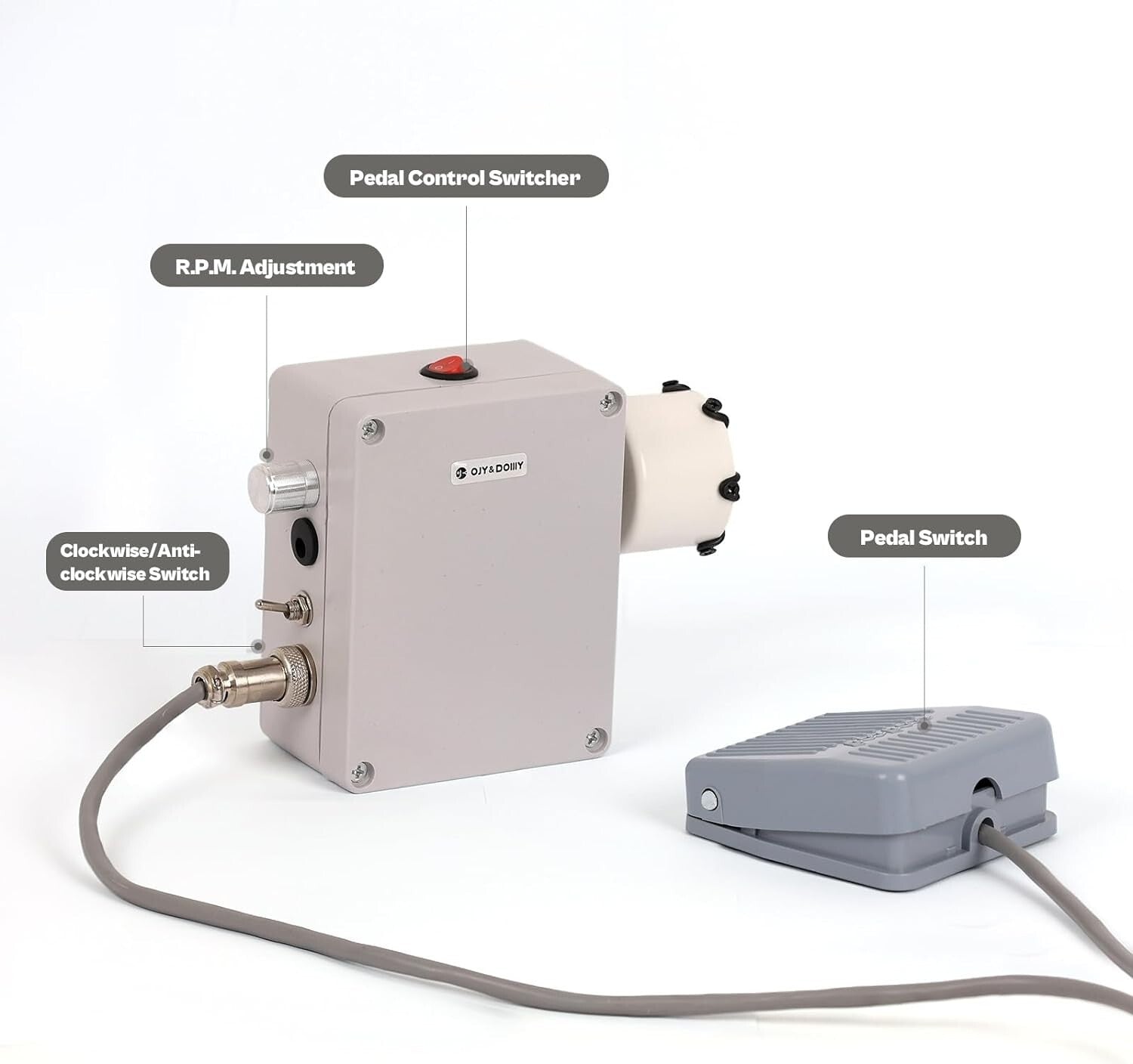 OJY&DOIIIY Professional Fishing Rod Repair Supplies - Silent Epoxy Drying System