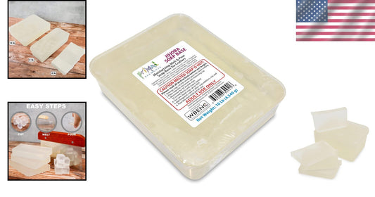 10lb Vegan & Cruelty-Free Glycerin Soap Base – Easy Melt and Pour Crafting