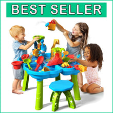 Load image into Gallery viewer, Outdoor Water Play Table for Kids 3-5 - Safe and Durable Summer Activity