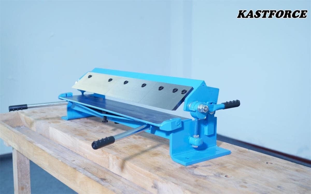 Durable Steel Box & Pan Brake Metal Forming Machine - 5 Finger Adjustability
