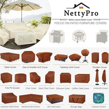 Load image into Gallery viewer, Waterproof 60-Inch BBQ Grill Cover with UV Protection &amp; Ventilation Features