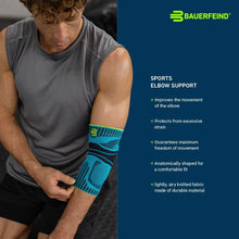 Load image into Gallery viewer, Large Sports Elbow Support with Moisture-Wicking Fabric - Unisex &amp; Durable