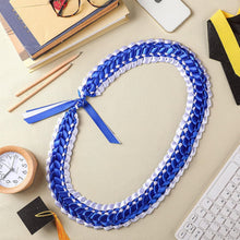 Load image into Gallery viewer, Elegant Double Braided Graduation Leis for Class of 2025 - Adjustable &amp; Handmade
