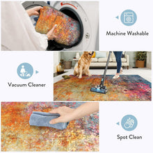 Load image into Gallery viewer, Non-Slip Machine Washable 2x6 Abstract Throw Runner Rug for Indoor Spaces