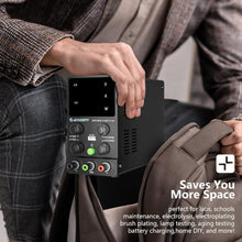 Load image into Gallery viewer, Variable 300W DC Power Supply with 4-Digit LED Display and Coarse Adjustment