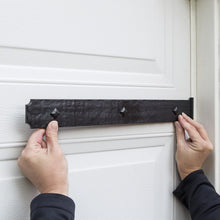 Load image into Gallery viewer, Stylish Magnetic Garage Door Hardware - Rustic 6-Piece Set with Handles &amp; Hinges