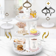 Load image into Gallery viewer, Premium 3-Tier Tray with Interchangeable Handles – Perfect for Entertaining